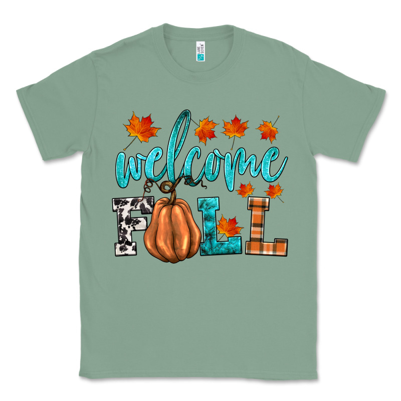 Welcome Fall Classic Tee by HRA Design Shop | Teevron