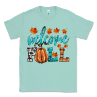 Seafoam welcome fall Classic Tee - HRA Design Shop
