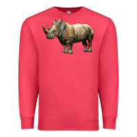Cardinal Rhino Illustrations Premium Sweatshirt - LillyAllenDesigns