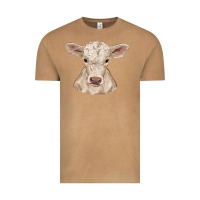 Vintage Camel charolais calf Vintage Tee - RanaPortraitStore