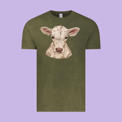 Vintage Tee charolais calf