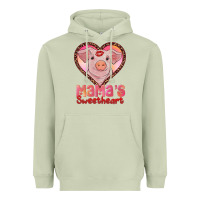 Matcha mama's sweetheart baby pig Heavyweight Hoodie - AdoDesignShop