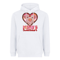 White mama's sweetheart baby pig Heavyweight Hoodie - AdoDesignShop