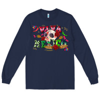 Navy viva mexico Long Sleeve Tee - CTS Tumbler Store