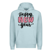 Blue Mist happy new year Premium Hoodie - MaliasSmallBusiness