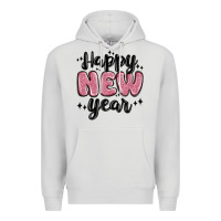 Dove Grey happy new year Premium Hoodie - MaliasSmallBusiness