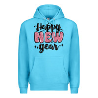Ocean Blue happy new year Premium Hoodie - MaliasSmallBusiness