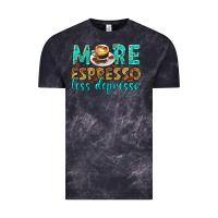 Cloud Black more espresso less depresso western Vintage Tee - texasbilliewilder