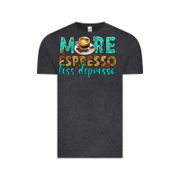 Vintage Black more espresso less depresso western Vintage Tee - texasbilliewilder