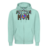 Autism Mom Zipper Hoodie | Teevron