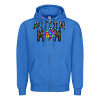 True Royal autism mom Zipper Hoodie - CowhideDigitalArt