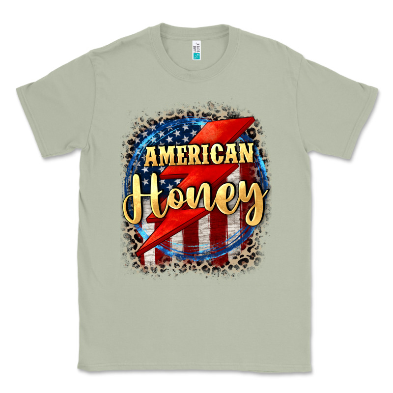 American Honey 4th Of July Classic Tee by CowGirlArtShop | Teevron