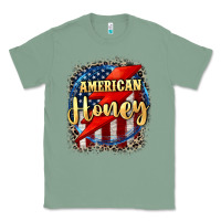 Sage American honey 4th of july Classic Tee - CowGirlArtShop