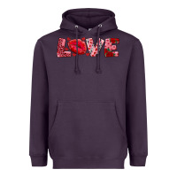 Plum love with kiss Heavyweight Hoodie - AdoDesignShop