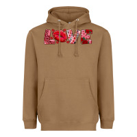 Toasted Coconut love with kiss Heavyweight Hoodie - AdoDesignShop