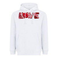White love with kiss Heavyweight Hoodie - AdoDesignShop