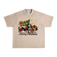 French Oak merry christmas gnomes truck Urban Heavy Tee - BarkalooDesign