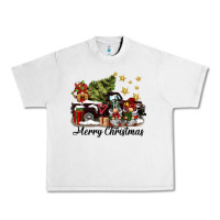 Lunar Rock merry christmas gnomes truck Urban Heavy Tee - BarkalooDesign