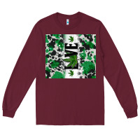 Burgundy weed love tumbler3 Long Sleeve Tee - CTS Tumbler Store