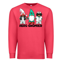 Cardinal hero gnomies african american nurse gnomies medical gnomies Premium Sweatshirt - BarkalooDesign