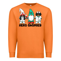 Carrot hero gnomies african american nurse gnomies medical gnomies Premium Sweatshirt - BarkalooDesign