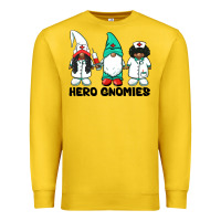 Lemon hero gnomies african american nurse gnomies medical gnomies Premium Sweatshirt - BarkalooDesign