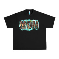Black aztec mom Urban Heavy Tee - Zillion Design Studio