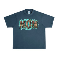 Midnight Navy aztec mom Urban Heavy Tee - Zillion Design Studio
