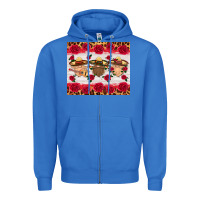 True Royal mexico gnomes mouse pad Zipper Hoodie - HRA Design Shop
