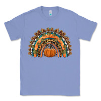 Colony Blue fall pumpkin rainbow Classic Tee - HRA Design Shop