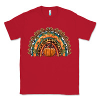 Red fall pumpkin rainbow Classic Tee - HRA Design Shop