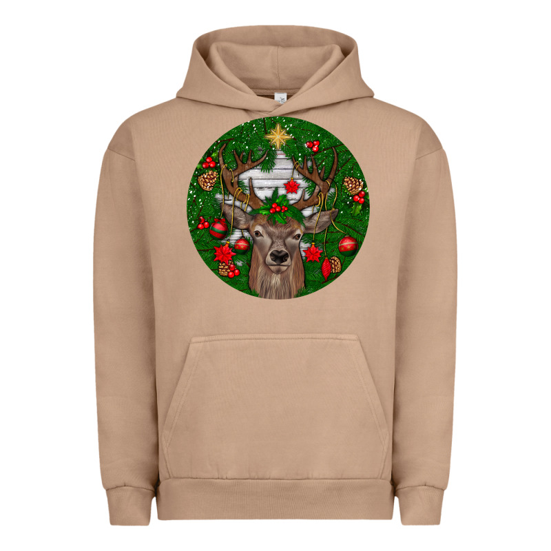 Deer Christmas Urban Hoodie by BundleAndBundleShop | Teevron