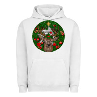 Pigment Lunar Rock deer christmas Urban Hoodie - BundleAndBundleShop