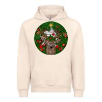 Sandshell deer christmas Urban Hoodie - BundleAndBundleShop