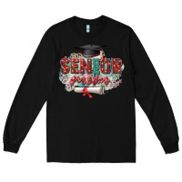 Black senior 2023 mom Long Sleeve Tee - Zillion Design Studio