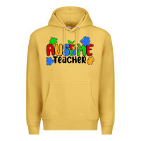 Antique Gold ausome teacher Premium Hoodie - MaliasSmallBusiness