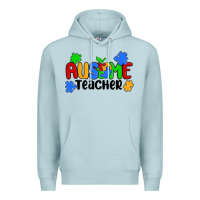 Blue Mist ausome teacher Premium Hoodie - MaliasSmallBusiness