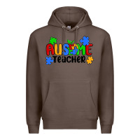 Coffee ausome teacher Premium Hoodie - MaliasSmallBusiness