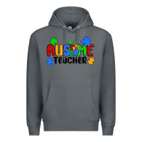Rock ausome teacher Premium Hoodie - MaliasSmallBusiness