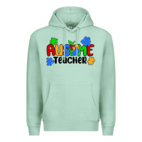 Seafoam ausome teacher Premium Hoodie - MaliasSmallBusiness