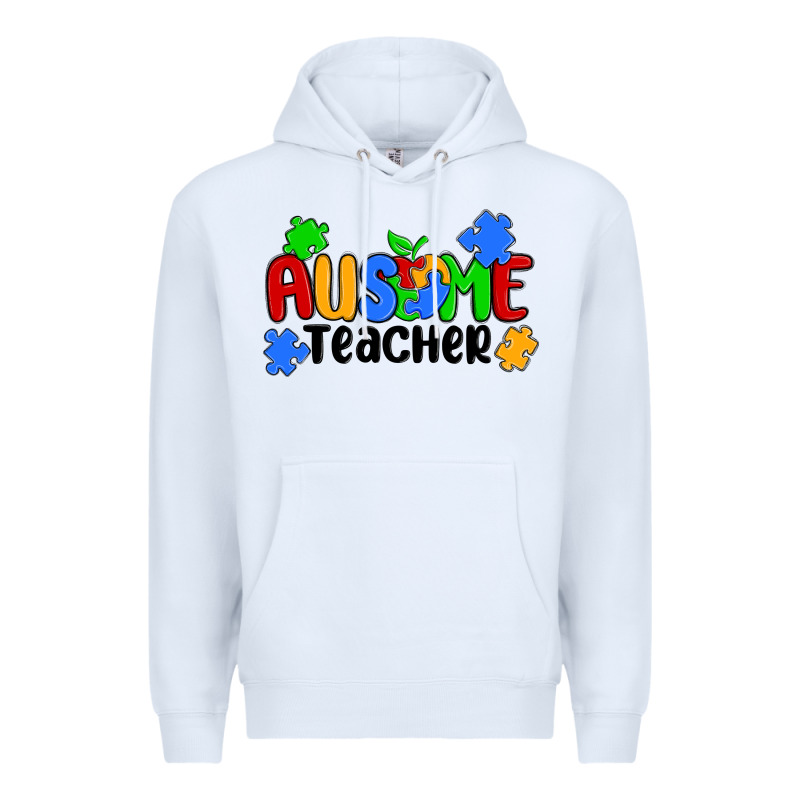 Ausome Teacher Premium Hoodie by MaliasSmallBusiness | Teevron