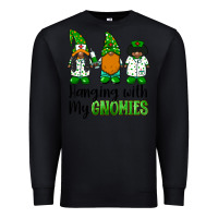 Black hanging with my gnomies african american nurse gnomies Premium Sweatshirt - BarkalooDesign