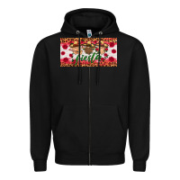 Black fiesta mexico gnomes license plate Zipper Hoodie - HRA Design Shop