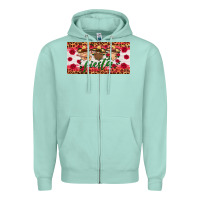 Seafoam fiesta mexico gnomes license plate Zipper Hoodie - HRA Design Shop