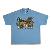 Pebble Blue army mom Urban Heavy Tee - Zillion Design Studio