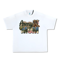 White army mom Urban Heavy Tee - Zillion Design Studio