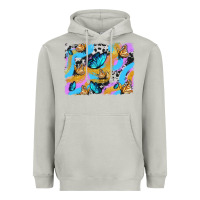 Moon Dust easter butterfly with glitter and cowhide  background Heavyweight Hoodie - Artiststas