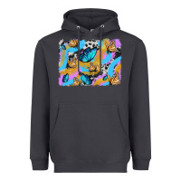 Smoke easter butterfly with glitter and cowhide  background Heavyweight Hoodie - Artiststas