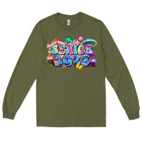 Army Green senior 2023 Long Sleeve Tee - Zillion Design Studio