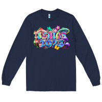 Navy senior 2023 Long Sleeve Tee - Zillion Design Studio